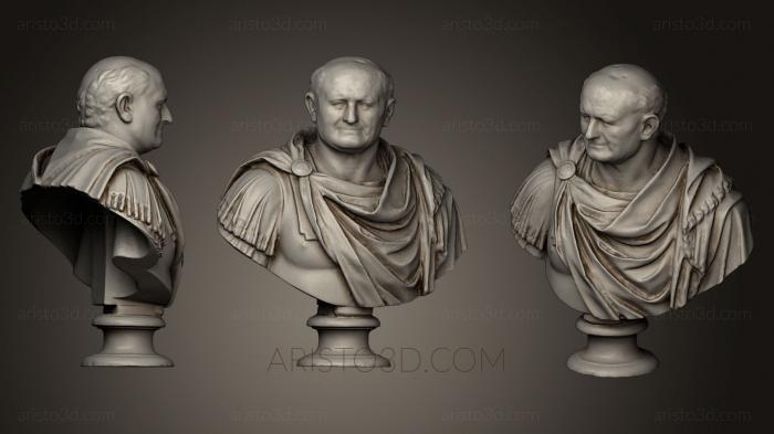 Busts and heads antique and historical (BUSTA_0568) 3D model for CNC machine